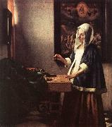 Jan Vermeer Woman Holding a Balance china oil painting artist